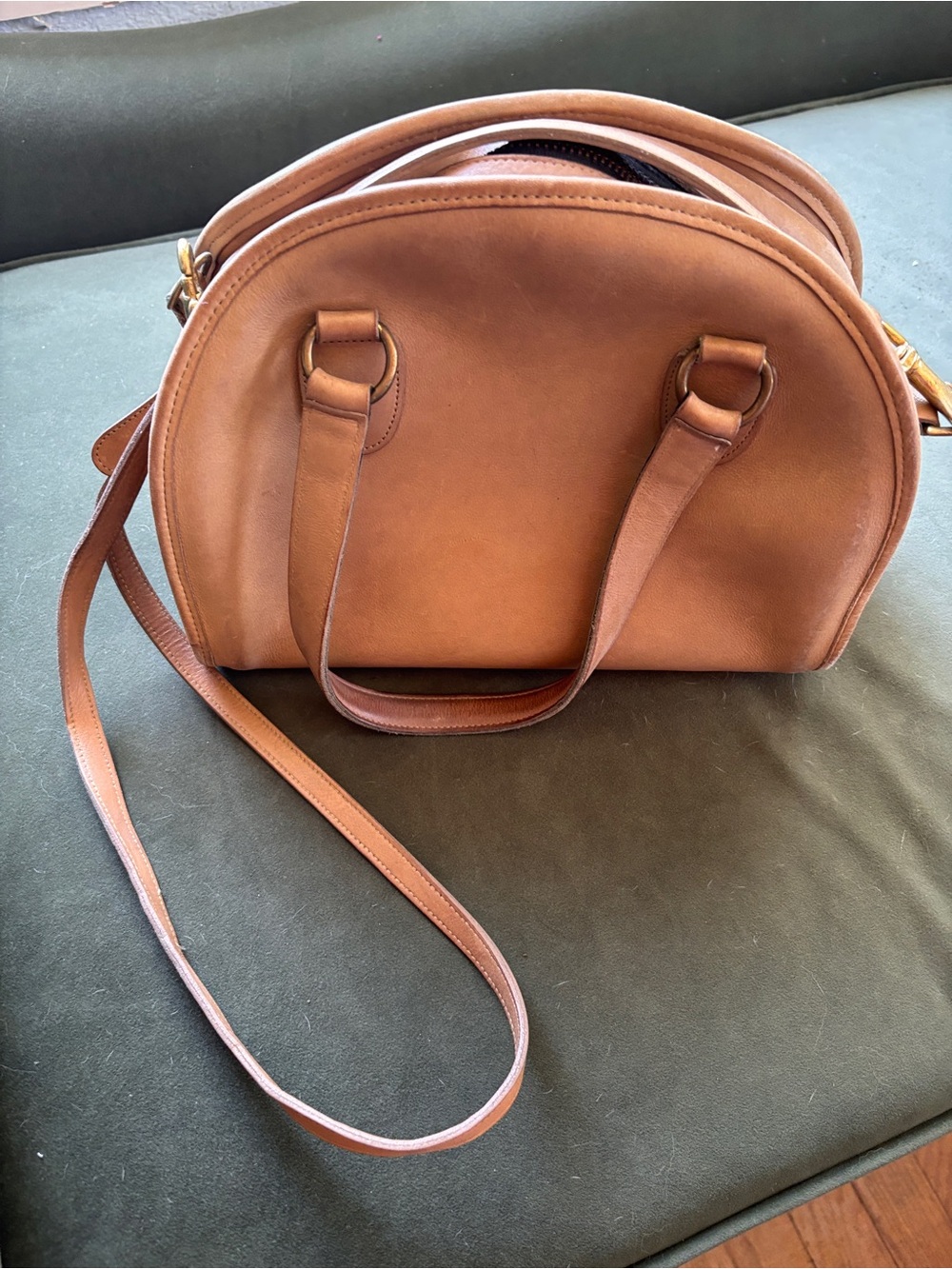 Vintage Coach Bowler Bag